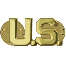 [Vanguard] Army Officer Branch of Service Collar Device: U.S. Letters