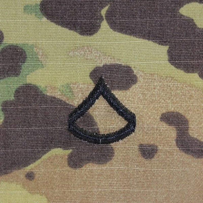 [Vanguard] Army Embroidered OCP Sew on Rank Insignia: Private First Class