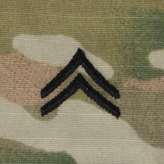 [Vanguard] Army Embroidered OCP Sew on Rank Insignia: Corporal