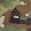 [Vanguard] Army Embroidered OCP Sew on Rank Insignia: Master Sergeant