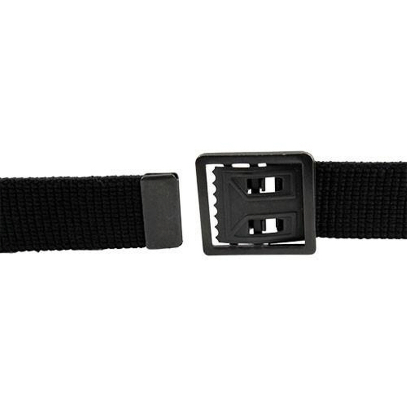 [Vanguard] Army Belt: Black Elastic with Black Buckle and Tip