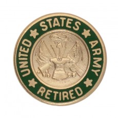 [Vanguard] Army Lapel Pin: US. Army Retired 1968-2007