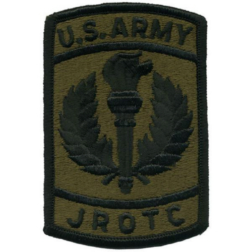 [Vanguard] Army Patch: AJROTC - embroidered on subdued