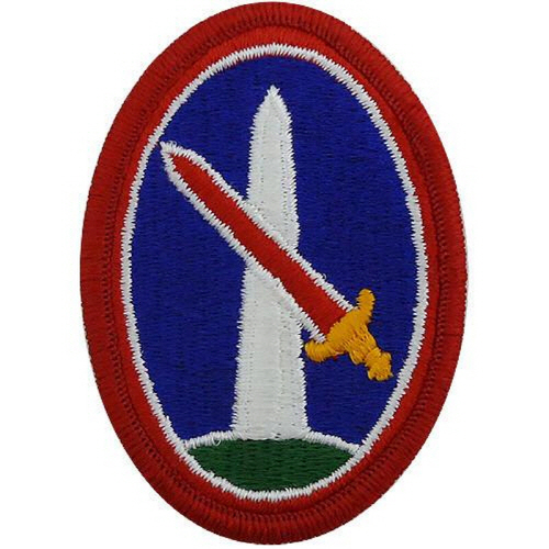 [Vanguard] Army Patch: Military District of Washington - color