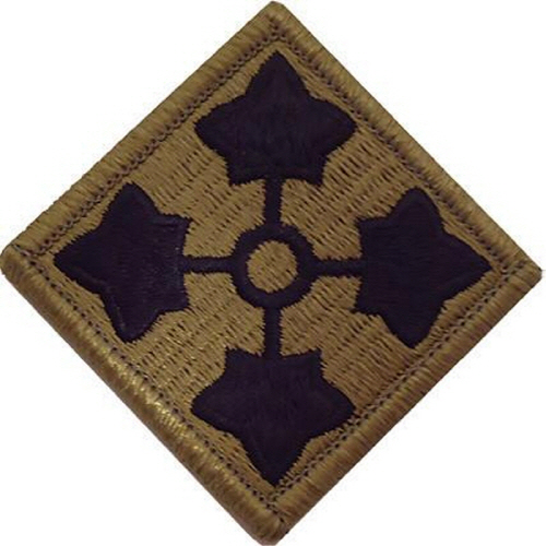 [Vanguard] Army Patch: Fourth Infantry Division - embroidered on OCP