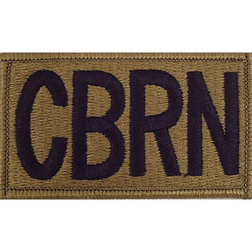 [Vanguard] Army Patch: CBRN Letters - embroidered on OCP