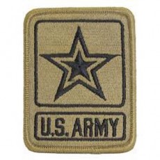 [Vanguard] Army Patch: US Army Star Logo - embroidered on OCP
