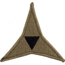 [Vanguard] Army Patch: 3rd Corps - embroidered on OCP