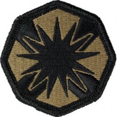 [Vanguard] Army Patch: 13Th Support Command - embroidered on OCP