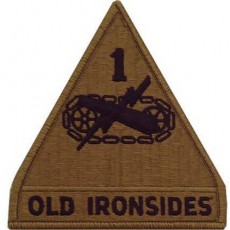 [Vanguard] Army Patch: First Armored Division - embroidered on OCP