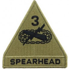 [Vanguard] Army Patch: Third Armored Division - embroidered on OCP