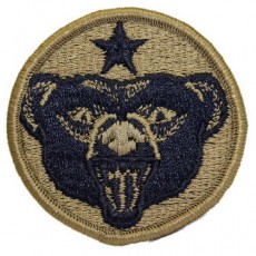 [Vanguard] Army Patch: U.S.A. Alaska Defense Command - embroidered on OCP