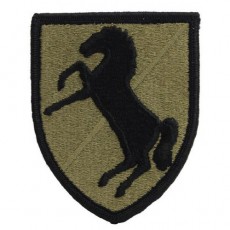 [Vanguard] Army Patch: 11th Cavalry Regiment - embroidered on OCP