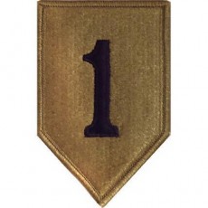 [Vanguard] Army PATCH: FIRST INFANTRY DIVISION - EMBROIDERED ON OCP