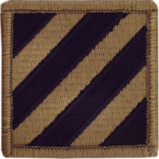 [Vanguard] Army Patch: Third Infantry Division - embroidered on OCP