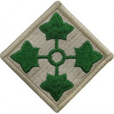 [Vanguard] Army Patch: Fourth Infantry Division - color