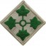 [Vanguard] Army Patch: Fourth Infantry Division - color