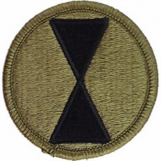 [Vanguard] Army Patch: Seventh Infantry Division - embroidered on OCP