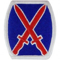[Vanguard] Army Patch: 10th Infantry Division - color