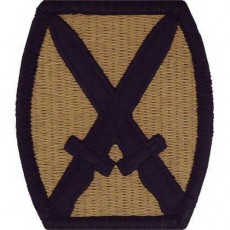 [Vanguard] Army Patch: 10th Mountain Division - embroidered on OCP
