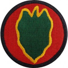 [Vanguard] Army Patch: 24th Infantry Division - color