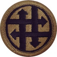 [Vanguard] Army Patch: 4th Sustainment Command - embroidered on OCP