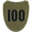 [Vanguard] Army Patch: 100th Infantry Training Division - embroidered on OCP