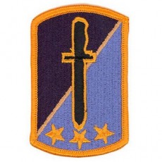 [Vanguard] Army Patch: 170th Infantry Brigade - embroidered full color