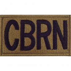 [Vanguard] Army Patch: CBRN Letters - embroidered on OCP