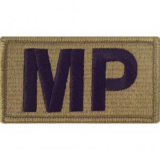[Vanguard] Army Patch: MP Letters - embroidered on OCP