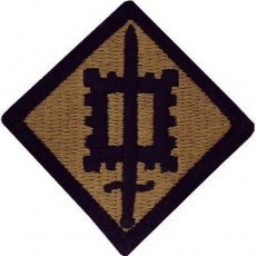 [Vanguard] Army Patch: 18th Engineer Brigade - embroidered on OCP
