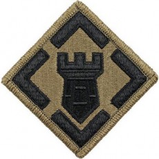 [Vanguard] Army Patch: 20th Engineer Brigade - embroidered on OCP