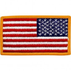 [Vanguard] Flag Patch: United States of America - gold edges reversed