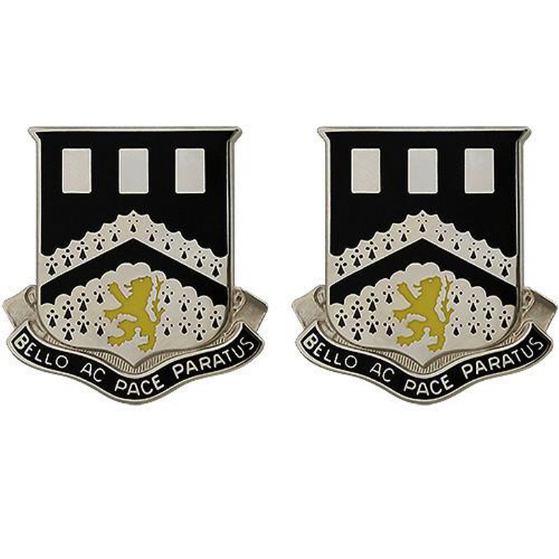 [Vanguard] Army Crest: 112 Engineer Battalion - Bell Ac Pace Paratus