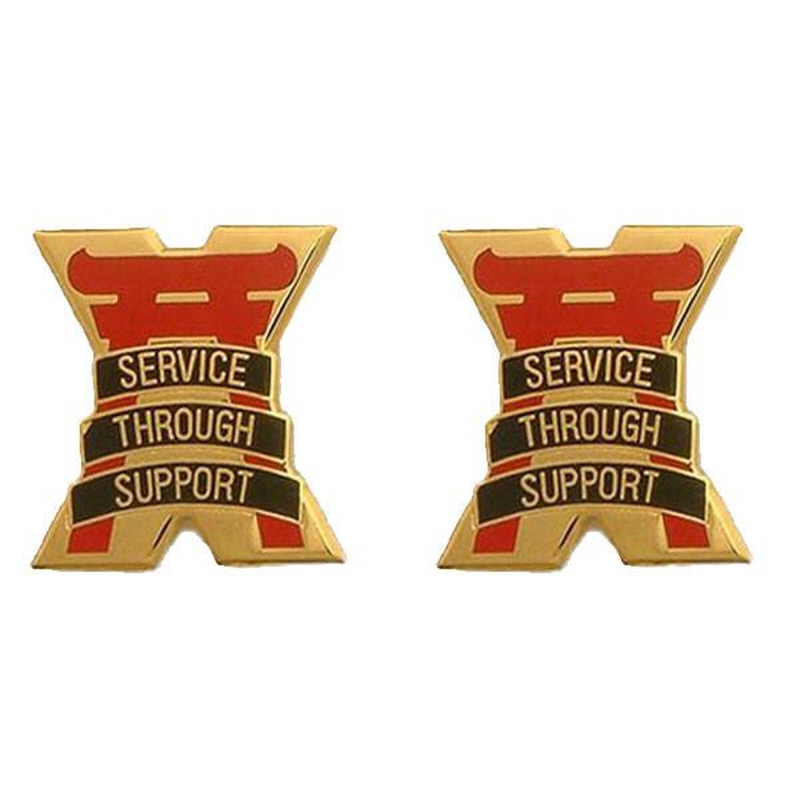 [Vanguard] Army Crest: 10th Support Group - Service through Support