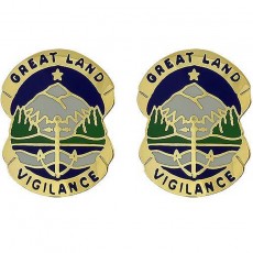 [Vanguard] Army Crest: Alaska National Guard: ARNG AK - Great Land Vigilance