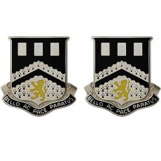 [Vanguard] Army Crest: 112 Engineer Battalion - Bell Ac Pace Paratus