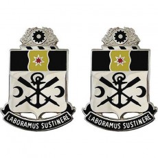 [Vanguard] Army Crest: 10th Engineer Battalion - Laboramus Sustinere