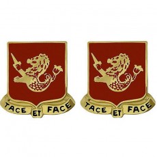[Vanguard] Army Crest: 25th Field Artillery - Tace Et Face