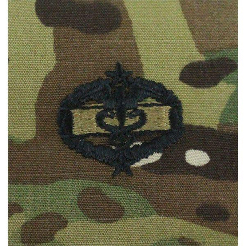 [Vanguard] Army Embroidered Badge on OCP Sew On: Combat Medical - 3rd Award