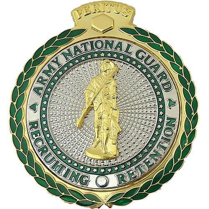 [Vanguard] Army ID Badge: ARNG Recruiting and Retention: Master - mirror finish