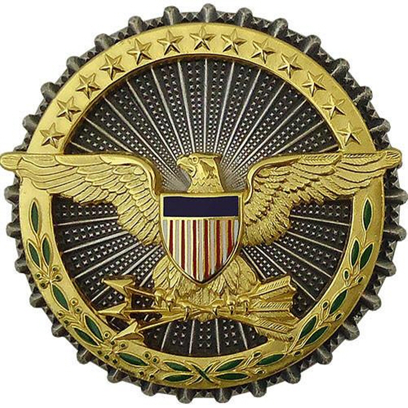 [Vanguard] Army Identification Badge: Secretary of Defense - oxidized