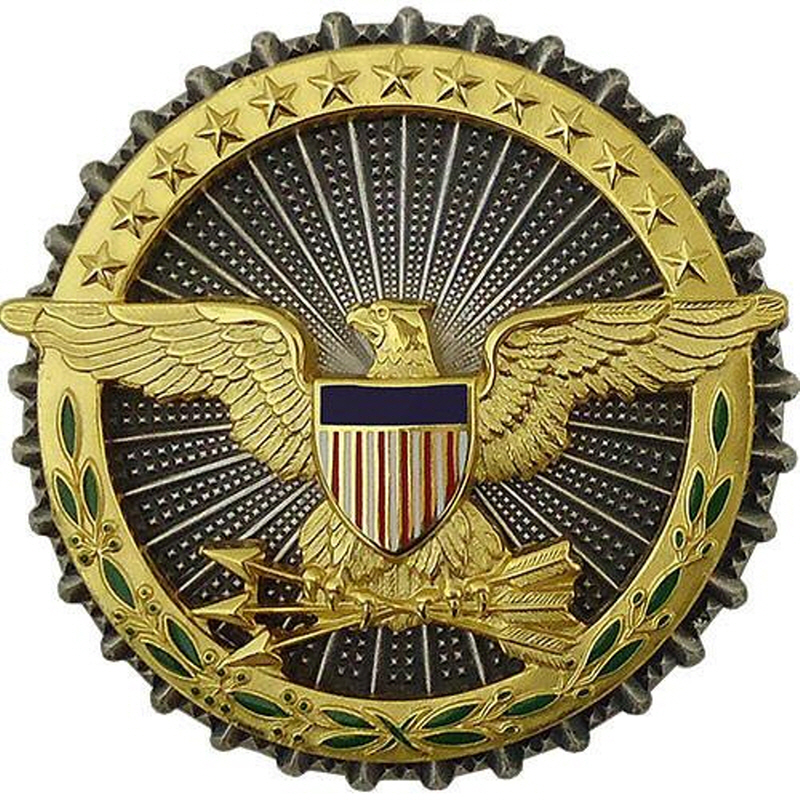 [Vanguard] Army Identification Dress Badge: Secretary of Defense oxidized