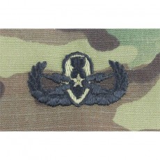[Vanguard] Army Embroidered Badge on OCP Sew On: Explosive Ordnance Disposal - Senior