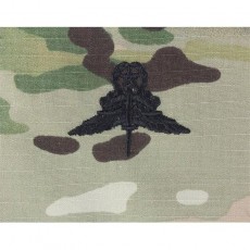 [Vanguard] Army Embroidered Badge on OCP Sew On: Halo Freefall Jumpwing - Master