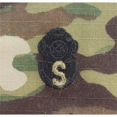 [Vanguard] Army Embroidered Badge on OCP Sew On: Diver - Salvage