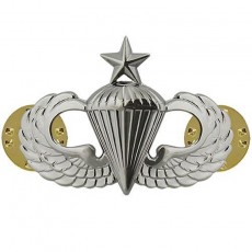 [Vanguard] Army Badge: Senior Parachute - regulation size, mirror finish