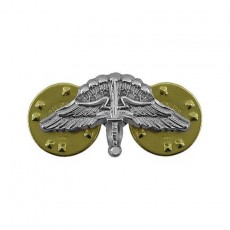 [Vanguard] Army Dress Badge: Freefall Jump Wing - miniature, mirror finish