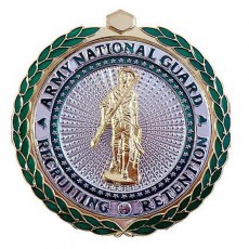 [Vanguard] Army ID Badge: ARNG Recruiting and Retention: Senior - mirror finish