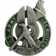 [Vanguard] Army Identification Badge: Recruiter - silver